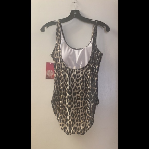 Tank Style One Piece Swimsuit - Picture 3 of 3